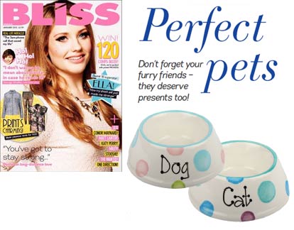 D for Dog in Bliss magazine