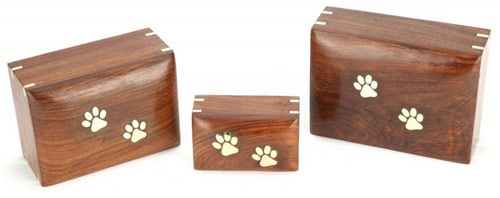 wooden pet urn memory box Elstree