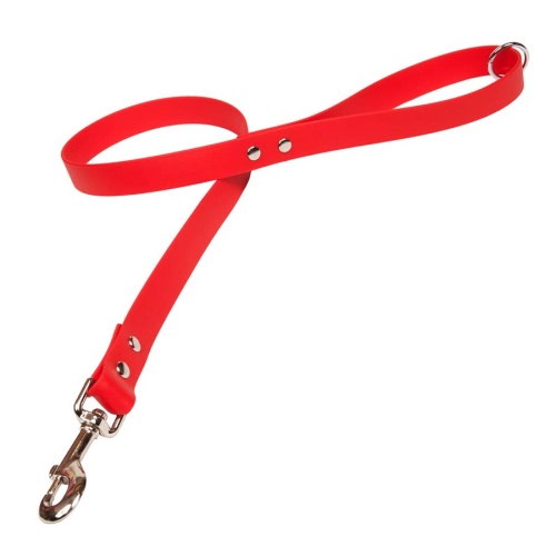 Biothane Waterproof Dog Lead - Red