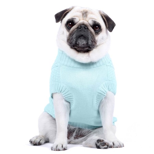 Cable Knit Dog Jumper