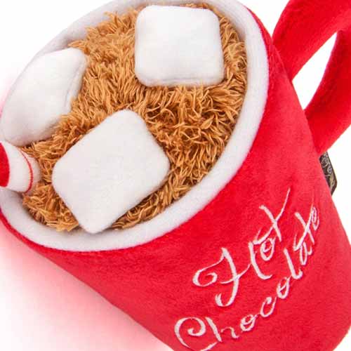 Christmas Dog Toy - Hot Chocolate