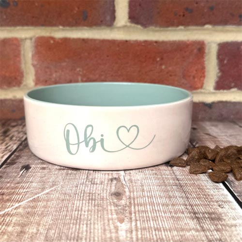 Personalised Dog Bowl - Colour Pop