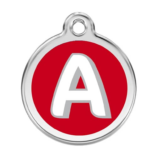 Small Dog ID Tag - Alphabet Letters