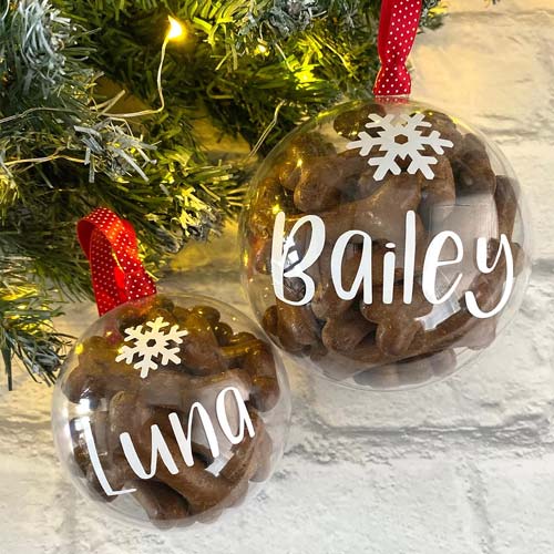 Dog Treat Christmas Tree Bauble