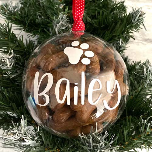 Dog Treat Christmas Tree Bauble