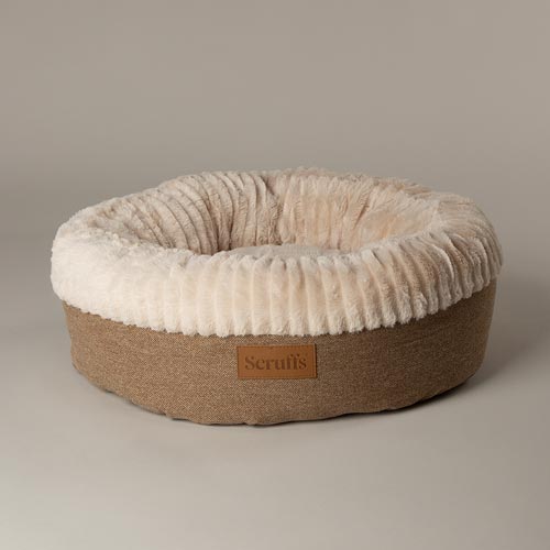 Ellen Tan Donut Dog Bed