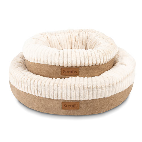 Ellen Tan Donut Dog Bed