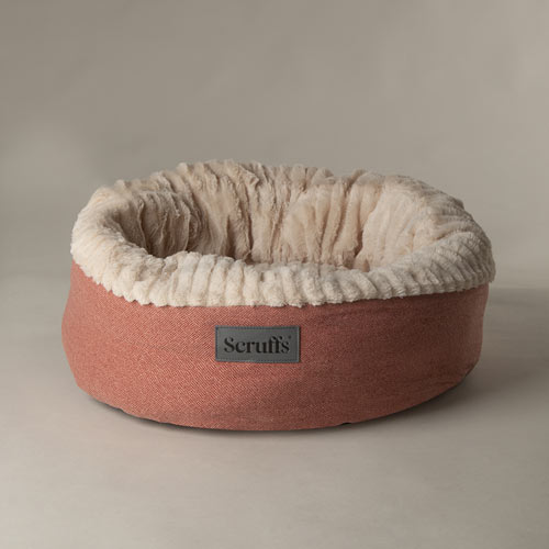 Ellen Terracotta Donut Dog Bed