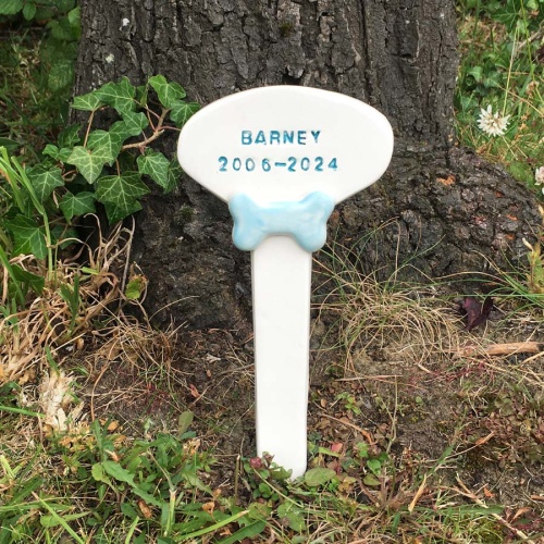 Personalised Dog Grave Marker