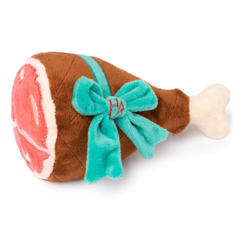 Holiday Ham Christmas Dog Toy Small or Large