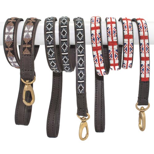 leather dog collars and leads