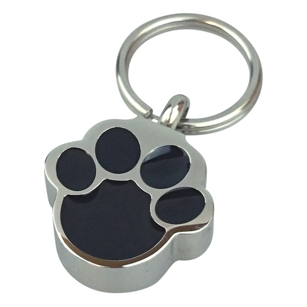 Pet Ashes Keyring Urn - Dog Paw 