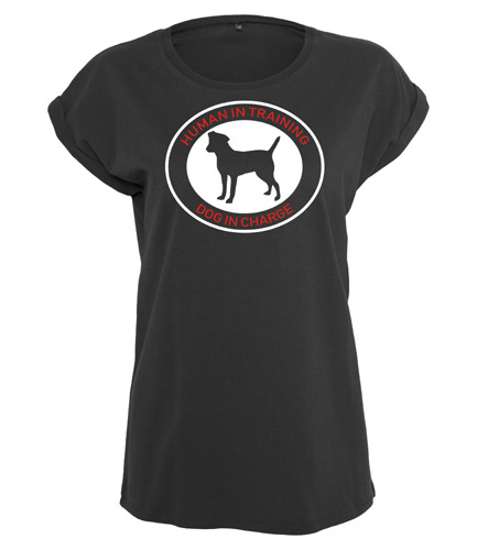 Human In Training - Dog In Charge | Ladies Slouch Top