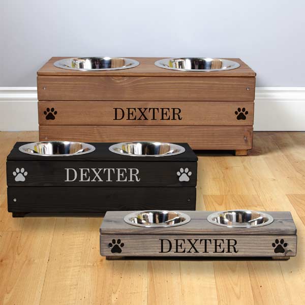 personalised puppy bowls