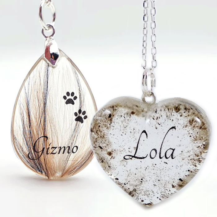 Pet memorial deals hair locket