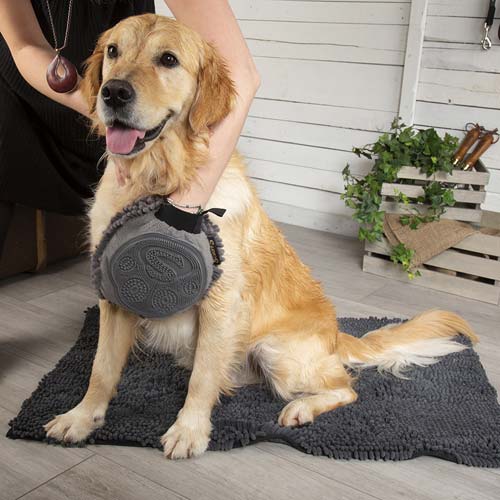 Dog Drying Noodle Mitt