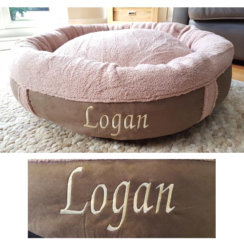 Personalised Dog Bed - Donut