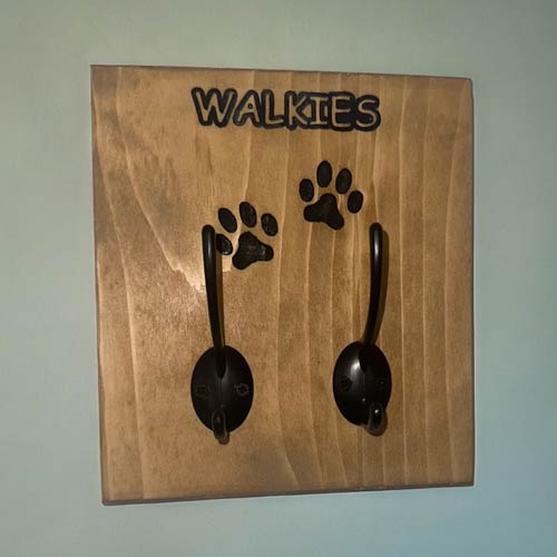 Personalised Dog Lead Hook