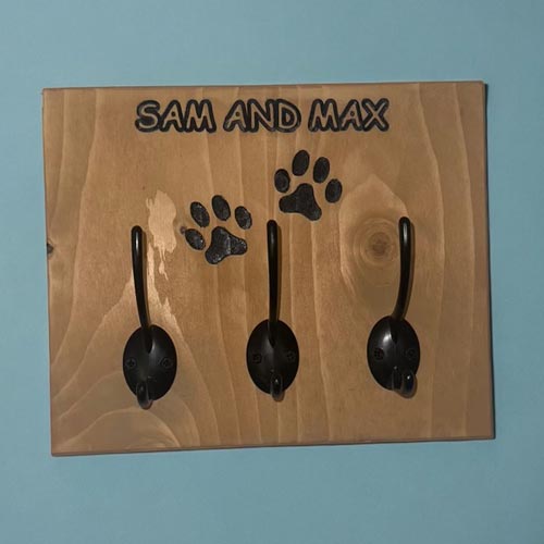 Personalised Dog Lead Hook