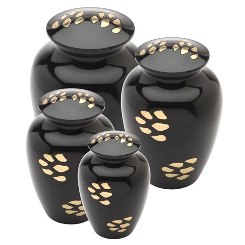 Pet Urn Bedford Black