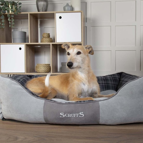 Scruffs Tartan Highland Grey Bed