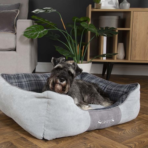 Scruffs Tartan Highland Grey Bed