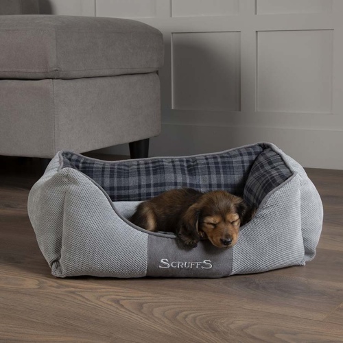 Scruffs Tartan Highland Grey Bed