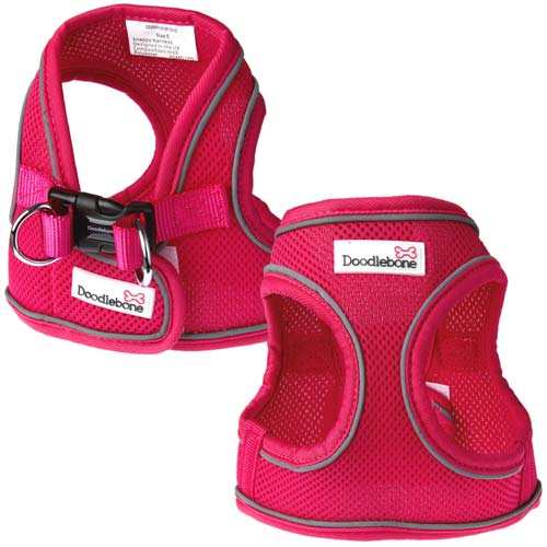 Snappy Air Mesh Dog Harness | Easy On - Not Over Head | D for Dog