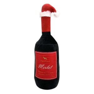 Christmas Merlot Dog Toy