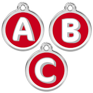 Large Dog ID Tag - Alphabet Letters