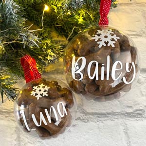 Dog Treat Christmas Tree Bauble