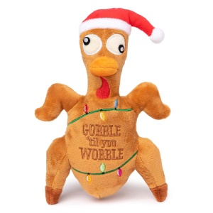 Gobble Til You Wobble Turkey Toy