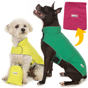 Mac-in-a-Pack Dog Raincoat