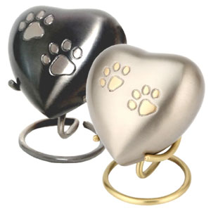 Pet Keepsake Urn Chertsey Heart