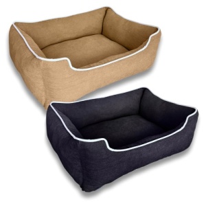 Piggie Corduroy Dog Bed