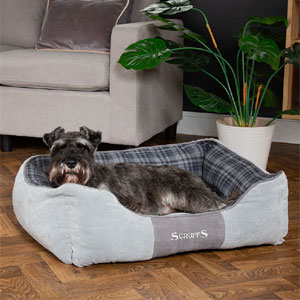 Scruffs Tartan Highland Grey Bed