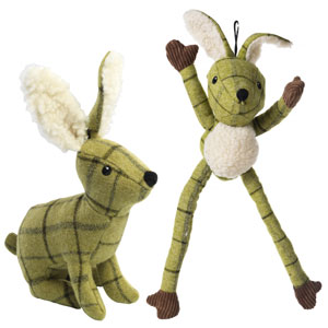 Tweed Plush Animal Toys