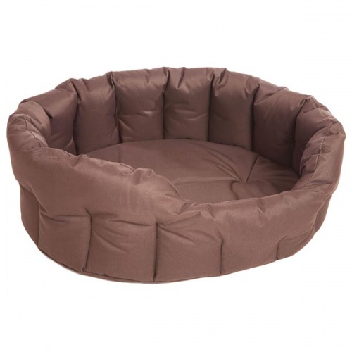 P&L Country Dog Waterproof Dog Bed - Oval | UK Made | D for Dog