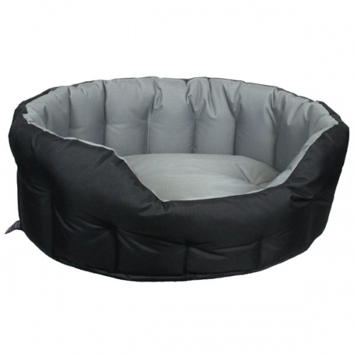 P&L Country Dog Waterproof Dog Bed - Oval | UK Made | D for Dog