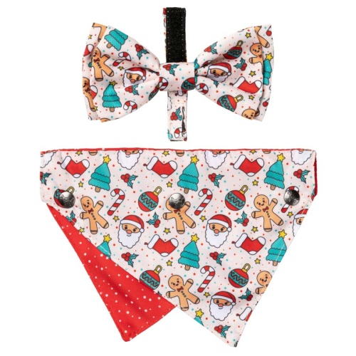 Xmas Bow Tie & Bandana Set